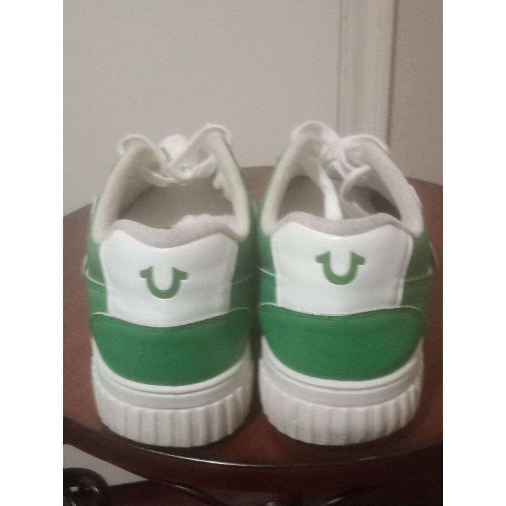 True Religion ‘Stasha’ Women’s Green & White Fashion Sneakers – Size US 9 - Picture 11 of 13